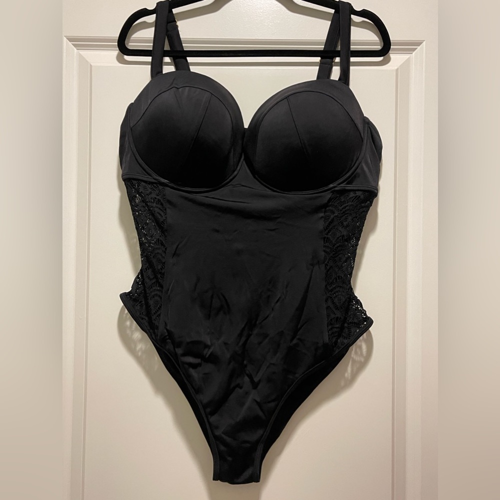 Gently Used Swimsuits For All
Crochet Underwire One Piece Swimsuit Size 18